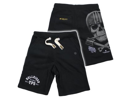 kraťasy 3827 černé teplákové joggingové Yakuza Premium Selection 1