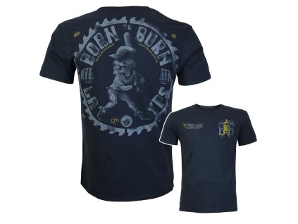 Tričko Yakuza Premium 3917 tmavě modré National League, Eternal Enemies 5