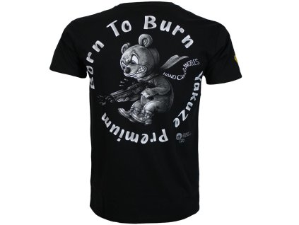Tričko Yakuza Premium 3908 černé Born to Burn 2