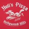 Yakuza Premium Tričko Hells Pizza 3810 červené 7