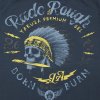 Yakuza Premium Tričko Rude and Rough 3816 modré 3