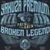 Tričko Yakuza Premium 3906 tmavě modré Broken legend, Pain and Gain Los Angeles 6