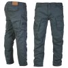 kalhoty Yakuza Premium Selection cargo 3952 šedé olivové 2