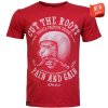 Tričko Yakuza Premium 3901 červené, Cut the Roots Los Angeles 1