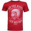 Tričko Yakuza Premium 3901 červené, Cut the Roots Los Angeles 2