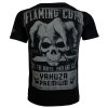 tričko pánské Yakuza Premium 3916 Flaming Cuts černé 3