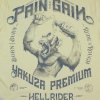 Tričko Yakuza Premium 3909 žluté Pain and Gain, Hellrider 7
