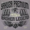 Tričko Yakuza Premium 3906 lila Matt Broken legend, Pain and Gain Los Angeles 4