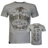 Tričko Yakuza Premium 3912 šedé Pain and Gain, Hell Rider 5