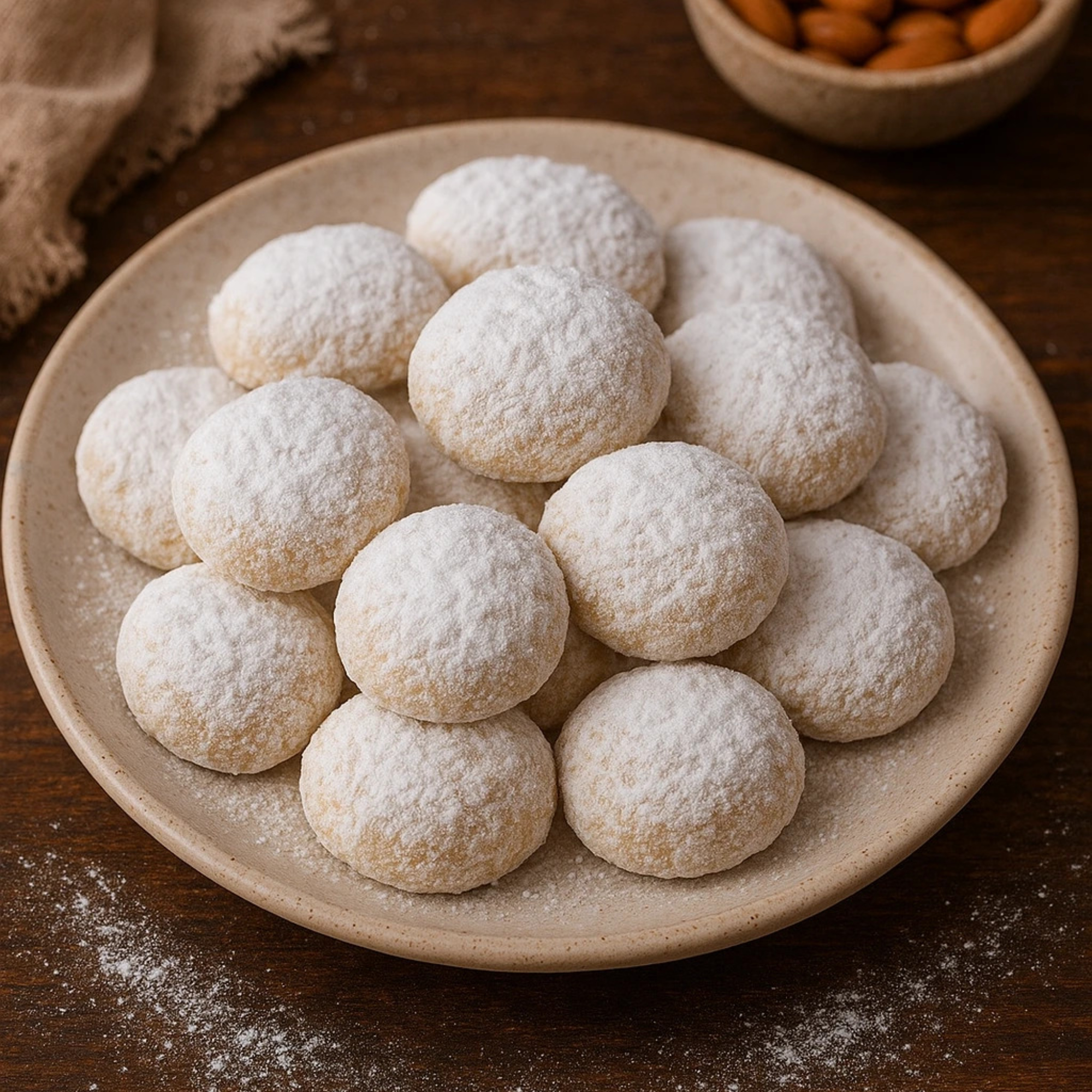 Vánoční cukroví Kourampiedes