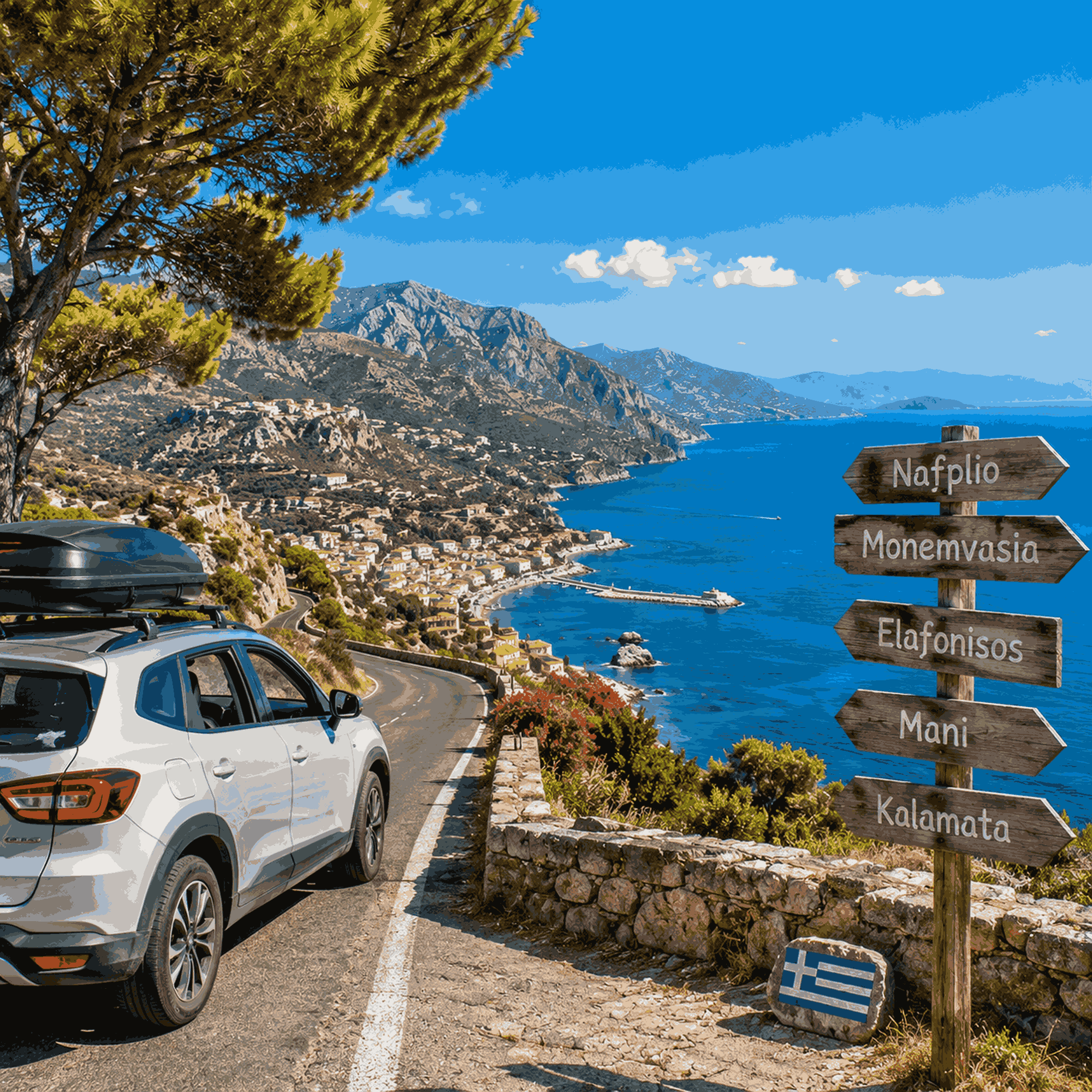 Kam jet na Peloponésu? Nejkrásnější místa, hidden gems a nejlepší roadtrip po jihu Řecka