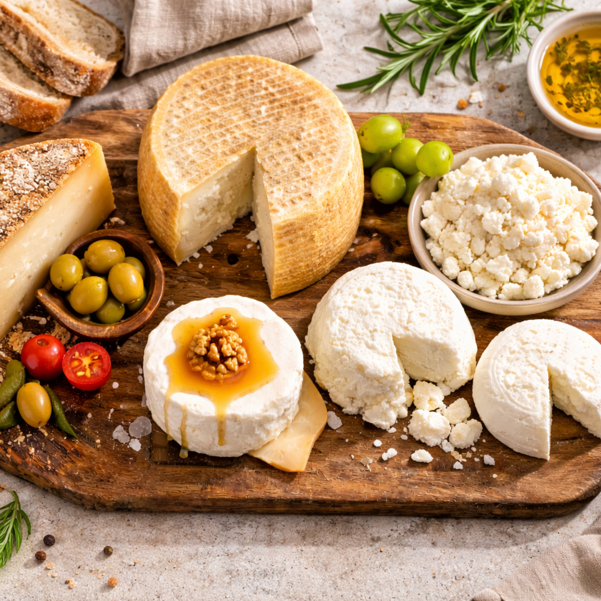 Řecké sýry, které nejsou feta: přehled tradičních řeckých sýrů