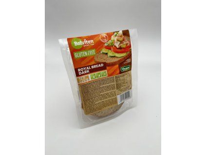 Bezlepkový Chlieb Tmavý Kráľovský Balviten 250g