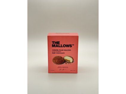 Bezlepkové Marshmallow  Karamel Ruby čokoláda a malina The Mallows 90g