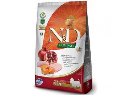 N&D dog PUMPKIN adult mini chicken 0,8kg