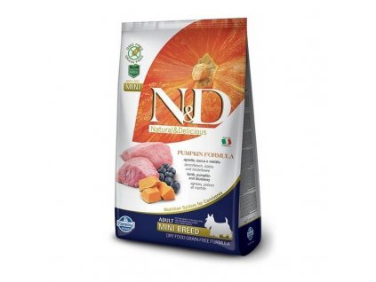 Farmina N&D dog PUMPKIN adult mini lamb 800g