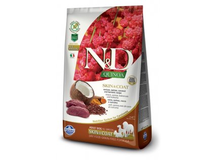 N&D dog Quinoa Skin Coat Divina M 2,5kg