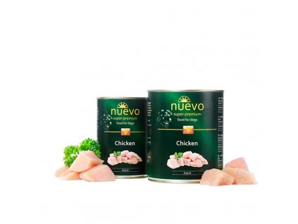 Nuevo Dog konzerva Adult Kura 800g