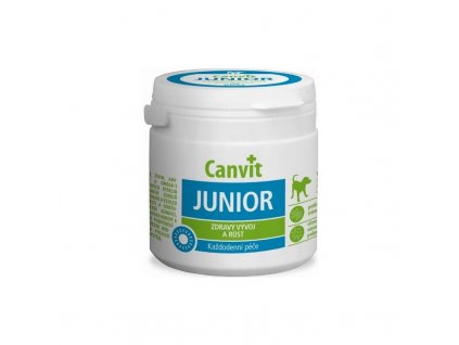 Canvit Junior 100 g vitamínový doplnok krmiva pre psov