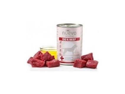 Nuevo Dog konzerva Sensitive Hovädzie 400g