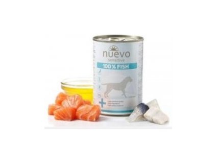 Nuevo dog sensitive fish 375g