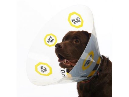 Kruuse Buster Design Collar Plastový ochranný golier pre psy 15 cm