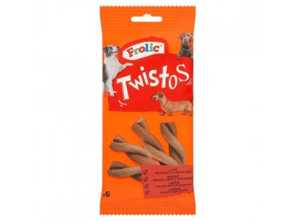 Frolic Twistos s hovädzím 6 ks 105 g
