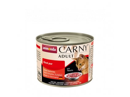 Animonda CARNY cat hovädzie 200g