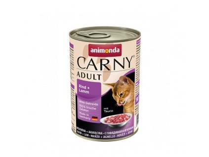 Animonda CARNY cat hovädzie a jahňa 400g