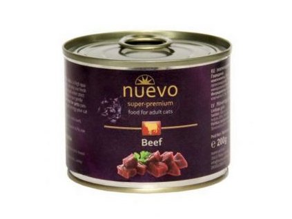 Nuevo Cat konzerva Adult Hovädzie 200g