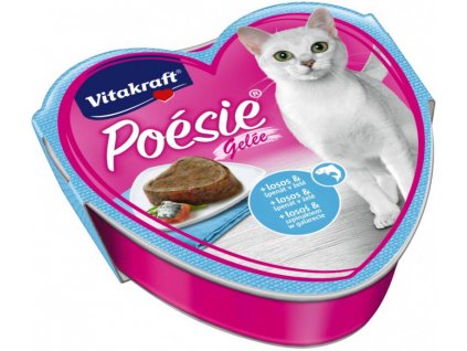 Vitakraft Poésie Craetion Losos a špenát v želé 85g