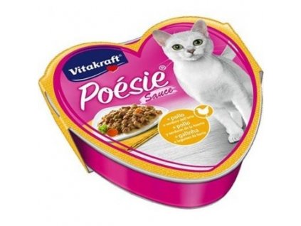 Vitakraft Poésie Creation Kura a záhradná zelenina v omáčke 85g