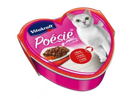 Vitakraft Poésie Création Hovädzie a mrkva v omáčke 85g