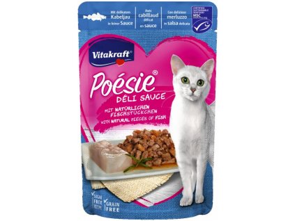 Vitakraft Poésie Délice Treska v štave 85g