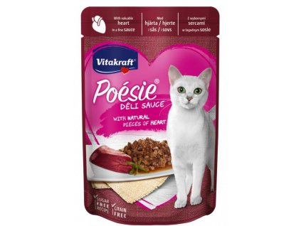 Vitakraft Poésie Délice Srdiečka v šťave 85g