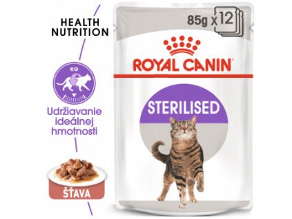 Royal Canin cat kapsičky Sterilised 12x85g