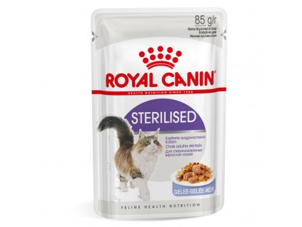 Royal Canin cat kapsička Sterilised želé 85g