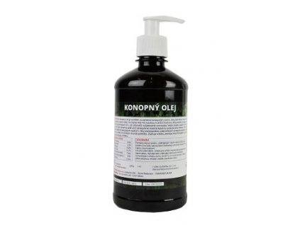 Olej konopný ZEUS 500 ml