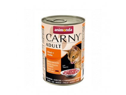 CARNY cat hovadzie a kura 400g