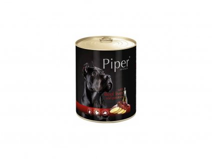30702 248805 piper s hovezimi jatry a bramborami konzerva pro psy 800g