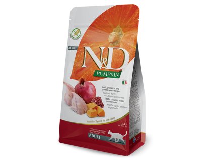 Farmina N&D cat PUMPKIN (GF) adult, quail & pomegranate 1,5 kg