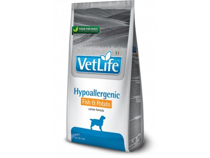 Farmina Vet Life dog hypoallergenic, fish & potato 12 kg