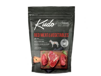 kudo dog lg adult mini red meat 3kg
