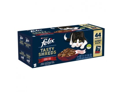 FELIX tasty shreds 44x80g
