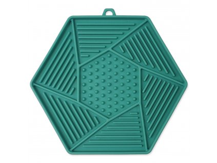 Epic Pet Lick&Snack Podložka lízacia hexagon zelená