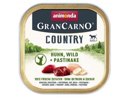 animonda grancarno country adult huhn wild pastinake