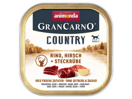 Animonda GranCarno Country Adult mit Rind Hirsch und Steckruebe 150 g 22 Stueck,96027,1,1,6p