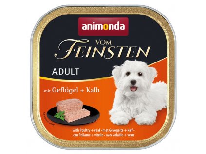 Animonda Vom Feinsten Adult - hydina a teľacie 150 g