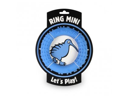 Kiwi Walker Ring plávajúca a lietajúca hračka modrá 18cm