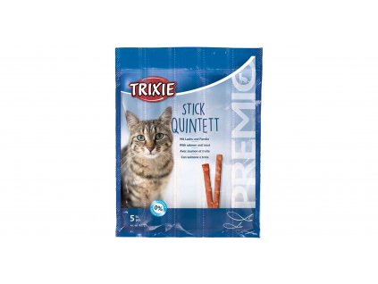 Trixie tyčinky cat 5x5g losos-pstruh